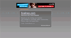 Desktop Screenshot of finalneo.com